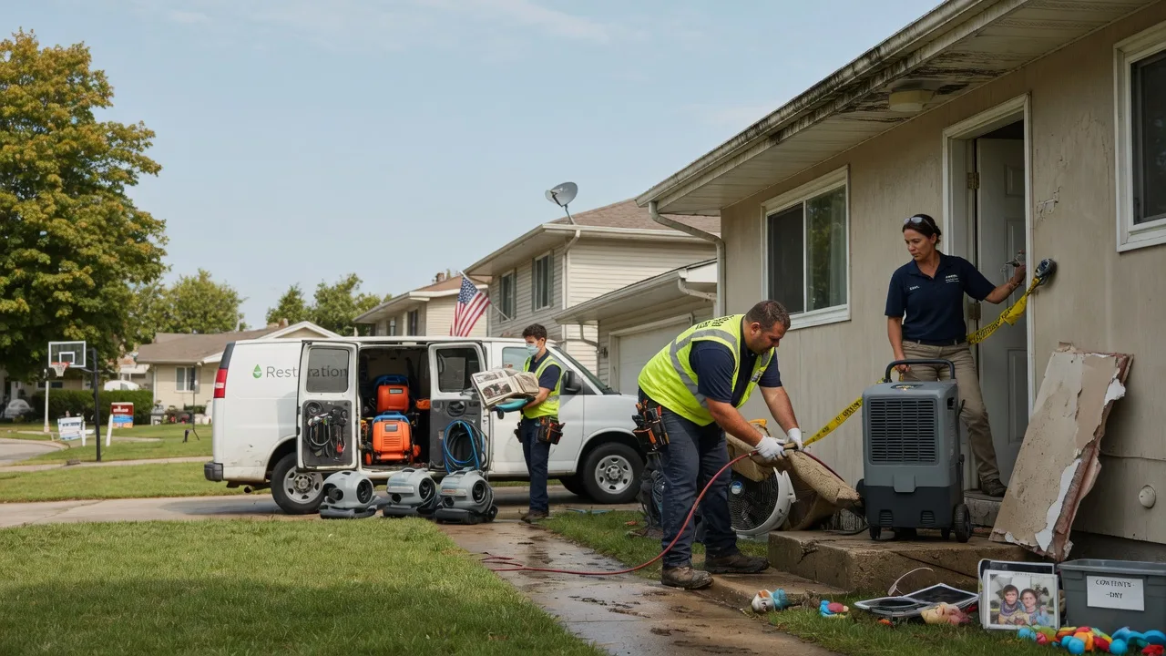 Water Damage Restoration in Salix, PA near me